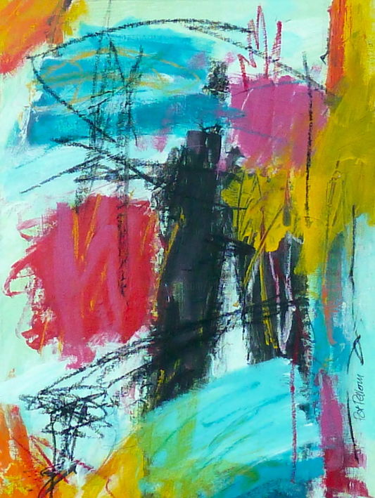 Painting titled "N°2529" by Pat Pellerin, Original Artwork