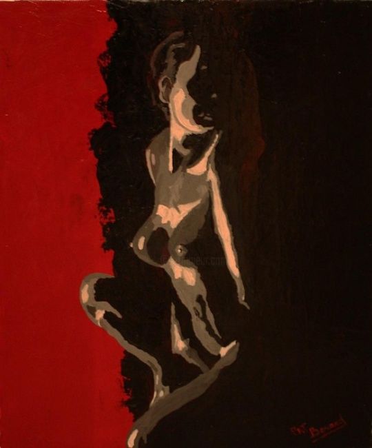 Pittura intitolato "Venus" da Patrick Bérard, Opera d'arte originale, Olio