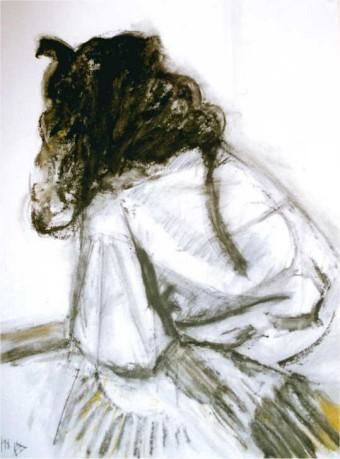 Peinture intitulée "La face cachée" par Patrick Eliaszewicz, Œuvre d'art originale