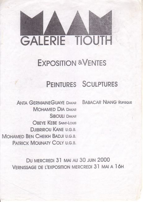 Schilderij getiteld "Galerie_Tiouth.jpg" door Pat. M.C., Origineel Kunstwerk