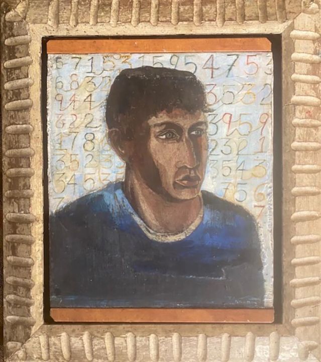 Pittura intitolato "Savant" da Paton Miller, Opera d'arte originale, Olio