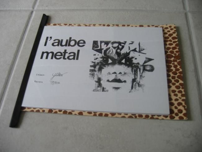 Рисунок под названием "recueil_aube_metal_…" - Patou.B, Подлинное произведение искусства