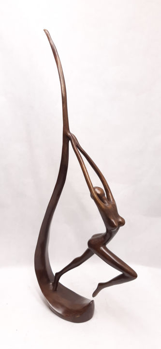 Скульптура под названием "allure" - Patrice Balma, Подлинное произведение искусства, Бронза