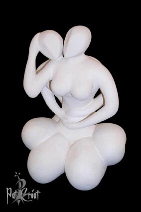 Sculpture intitulée "Complicité" par Patrice Lecomte, Œuvre d'art originale, Pierre