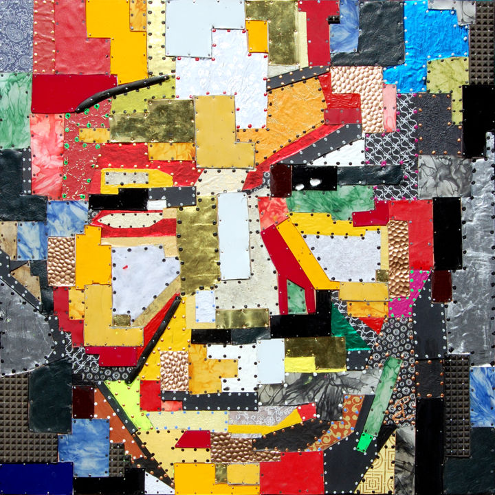 Skin Colours Patrice Chambrier Skin Colours Média Mixtas 90x90x2 Cm 2016 Por Patrice Chambrier Pintura