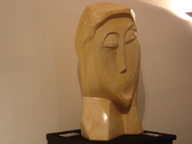 Sculpture titled "ASIA" by Patrice Kauffmann, Original Artwork