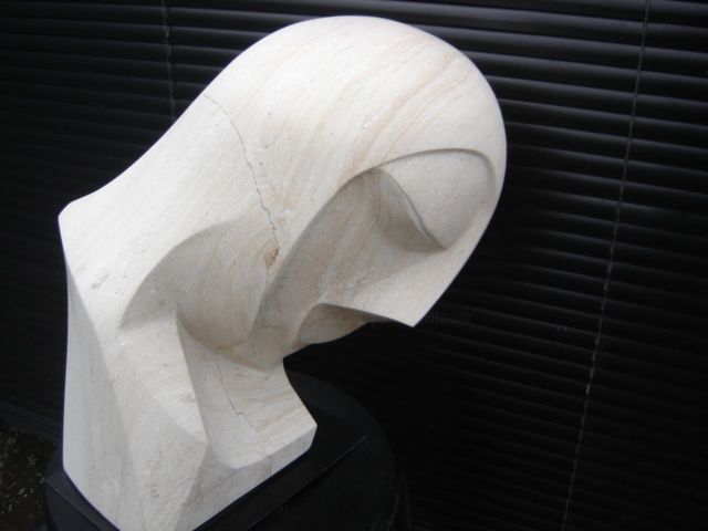 Sculpture titled "timide" by Patrice Kauffmann, Original Artwork