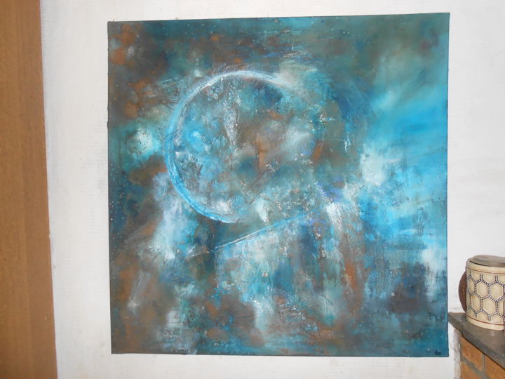 Painting titled "aqu-005.jpg" by Alapat, Original Artwork, Acrylic