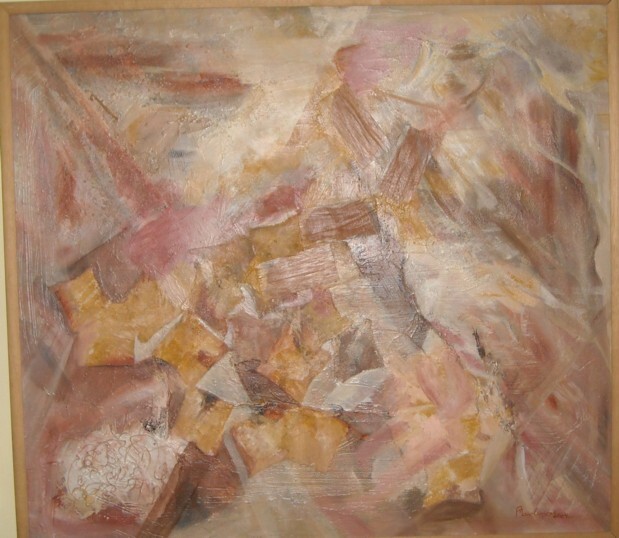 Painting titled "Al Límite" by Patricia Maiolino, Original Artwork, Acrylic