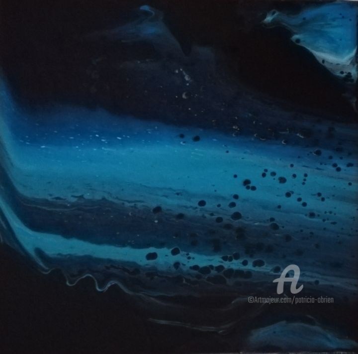 Pintura titulada "Mystère de l'univers" por Patricia O'Brien, Obra de arte original, Acrílico Montado en Bastidor de camilla…