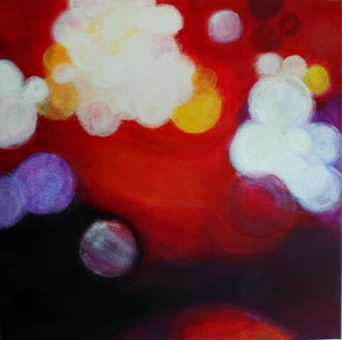 Painting titled "Inspiration" by Patricia Queritet, Original Artwork