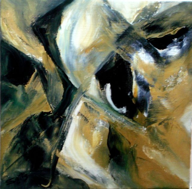 Peinture intitulée "Regards croisés" par Patricia Spitz, Œuvre d'art originale