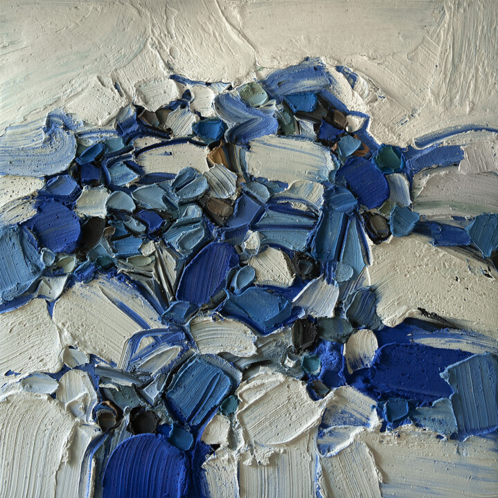 Painting titled "Couleur neige Salag…" by Patrick Danion (spasp), Original Artwork, Acrylic