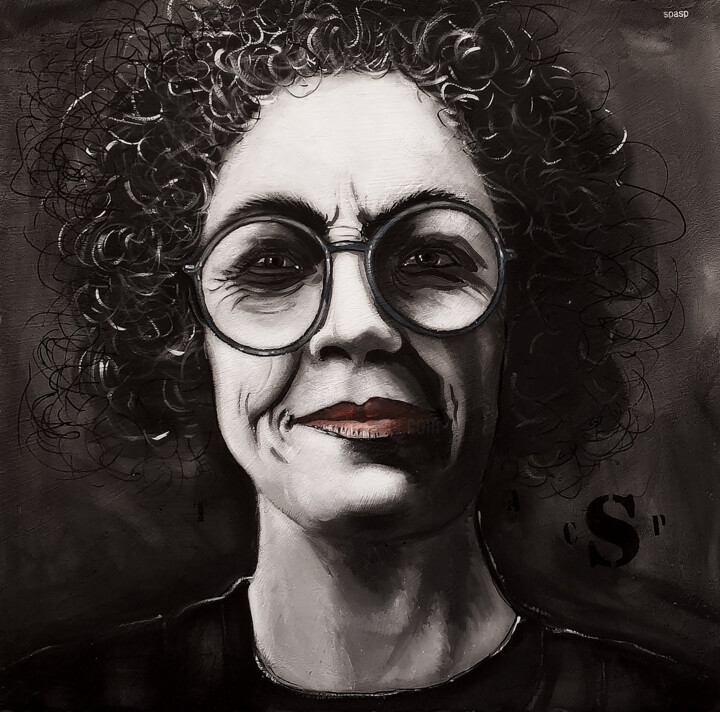 Persona, Painting by Samira Ponti