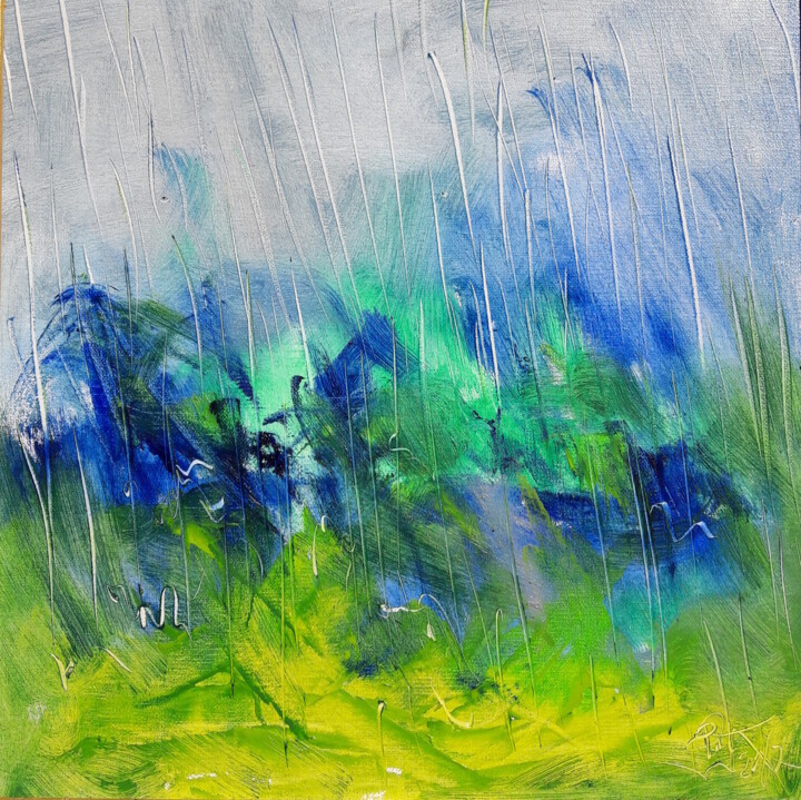 Peinture intitulée "tropiques" par Patrick Genet, Œuvre d'art originale, Huile