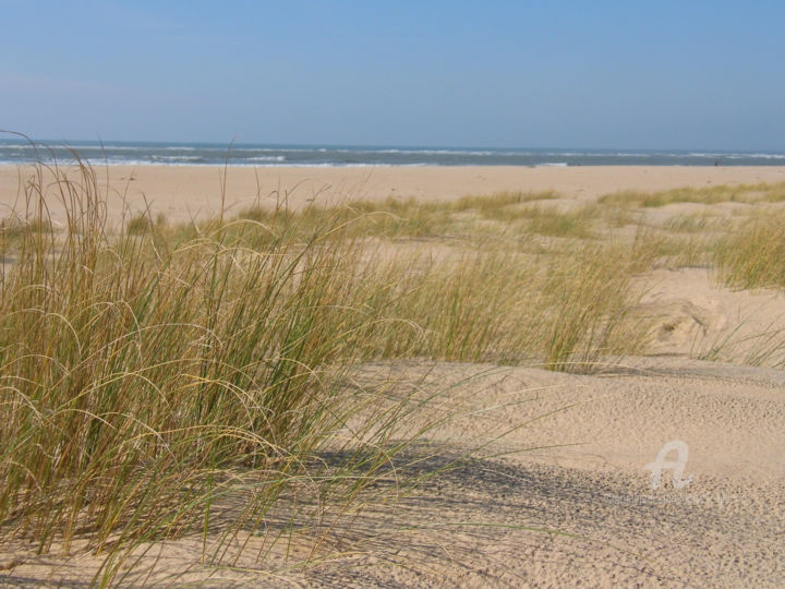 Photographie intitulée "Plage Cote sauvage" par Patrick Ghomri, Œuvre d'art originale