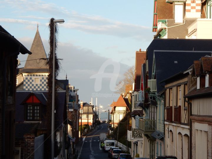 Photographie intitulée "Photo ( route de la…" par Patrick Jourdain, Œuvre d'art originale