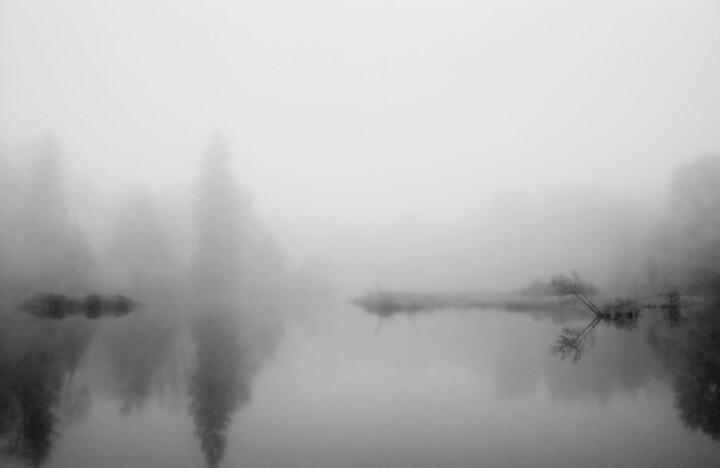 Photographie intitulée "Le silence" par Patrick Kessler, Œuvre d'art originale, Photographie argentique