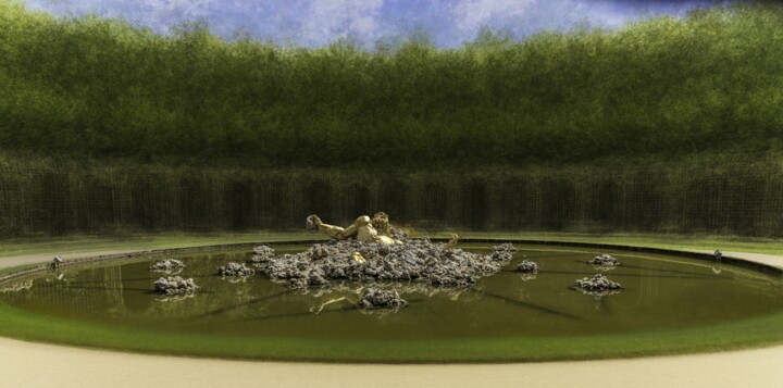 Fotografía titulada "le bosquet de l’Enc…" por Patrick Nguyen, Obra de arte original, Fotografía digital