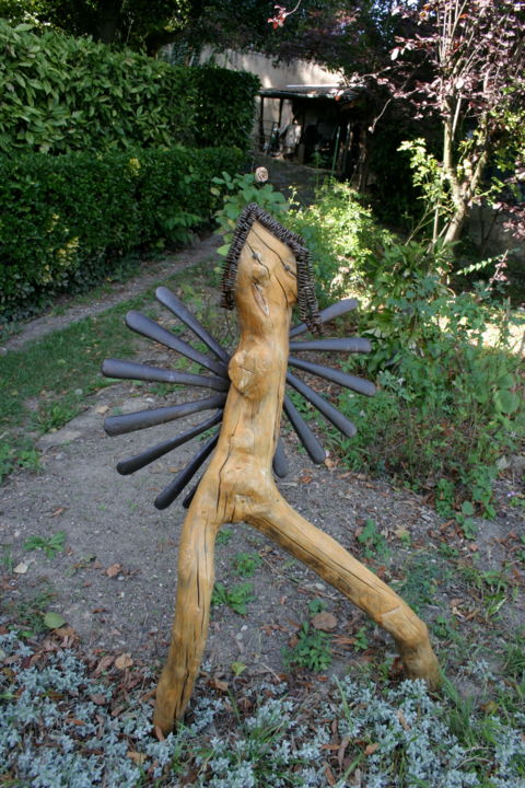 Sculpture intitulée "Margotte" par Patrick Puechavy, Œuvre d'art originale