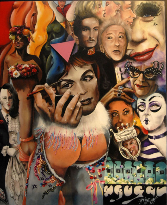 Pintura intitulada "gay pride" por Patrick Reinehr, Obras de arte originais, Acrílico