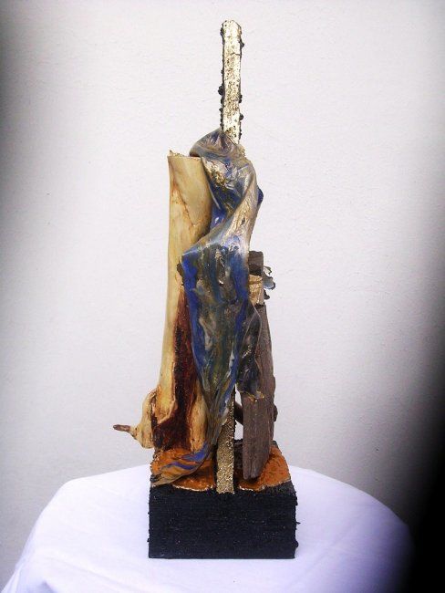 Escultura titulada "ORISHA 1 BIS" por Patrick.Clerc, Obra de arte original