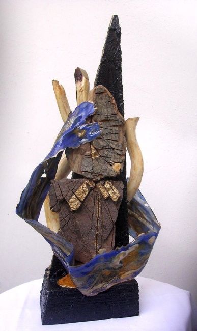 Sculpture intitulée "ORISHA 4" par Patrick.Clerc, Œuvre d'art originale