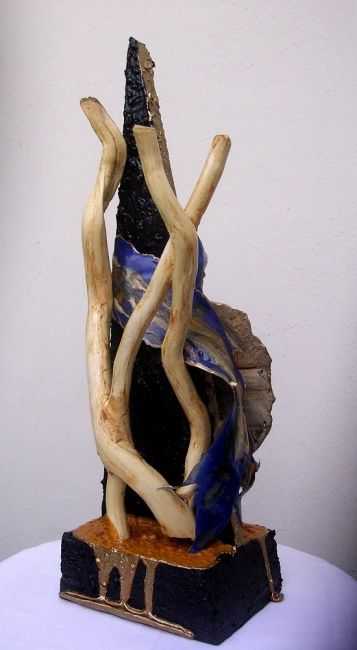 雕塑 标题为“ORISHA 5 BIS” 由Patrick.Clerc, 原创艺术品