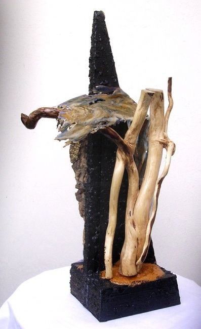 Sculpture titled "ORISHA 7 TER" by Patrick.Clerc, Original Artwork