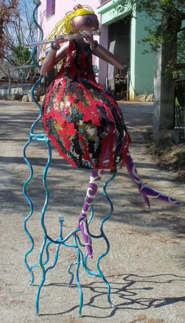 Escultura intitulada "Emilie" por Patrick Dupont, Obras de arte originais