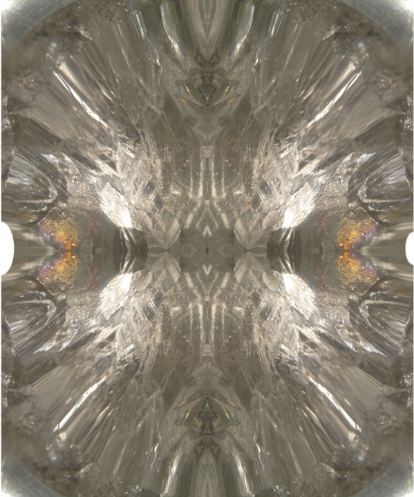 Arte digital titulada "cristallight-0003" por Debri, Obra de arte original, Foto-montaje