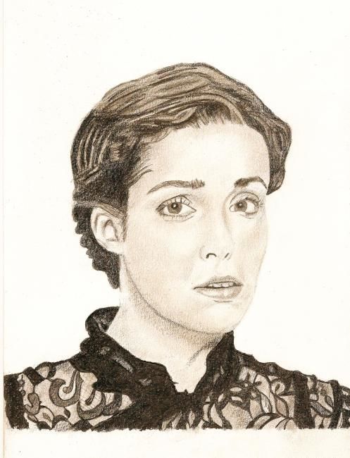 Disegno intitolato "Rose Byrne" da Patrick Mahieu, Opera d'arte originale, Altro