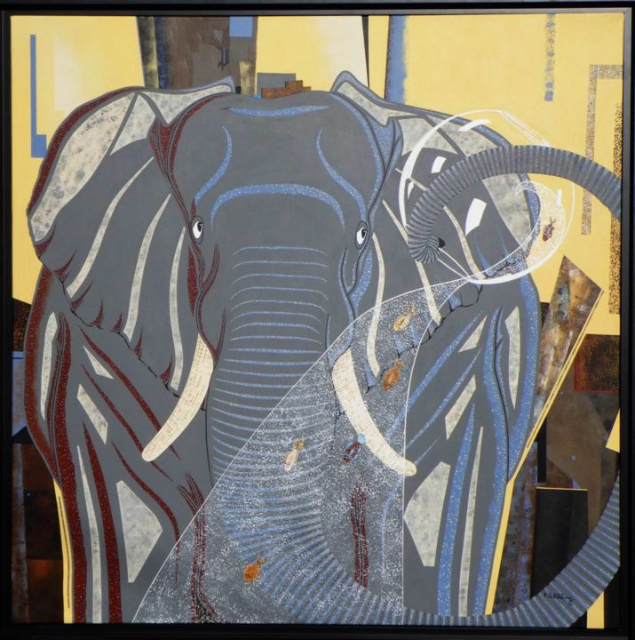 Peinture intitulée "j-ai-du-me-tromper-…" par Patrick Schilling, Œuvre d'art originale,
