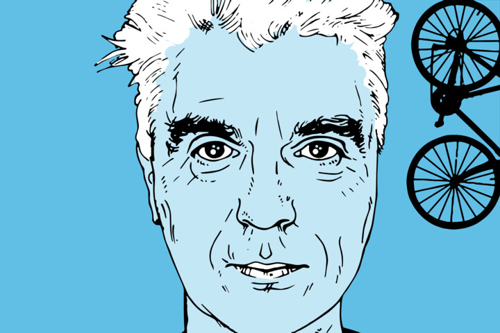 Digital Arts titled "David Byrne (BL Ser…" by Paul Clarke Dickinson, Original Artwork, 2D Digital Work
