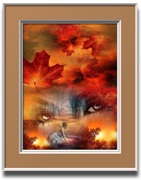 Digital Arts titled "Légende d'automne" by Paul Ferraris, Original Artwork