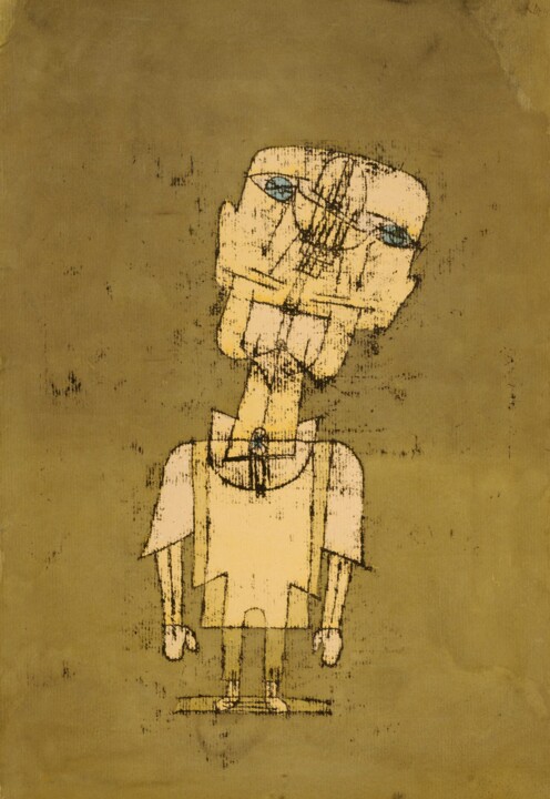 Pintura titulada "Ghost of a Genius" por Paul Klee, Obra de arte original, Oleo