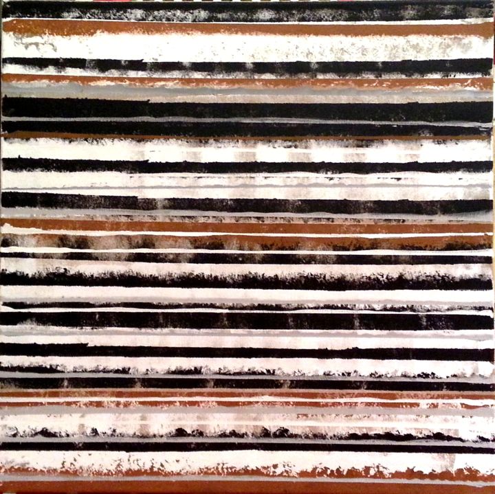 Peinture intitulée "horizontales-1.jpg" par Paul Maz, Œuvre d'art originale, Huile