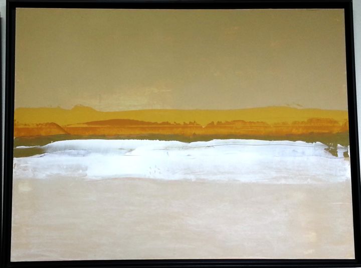 Peinture intitulée "Sable" par Paul Maz, Œuvre d'art originale, Acrylique