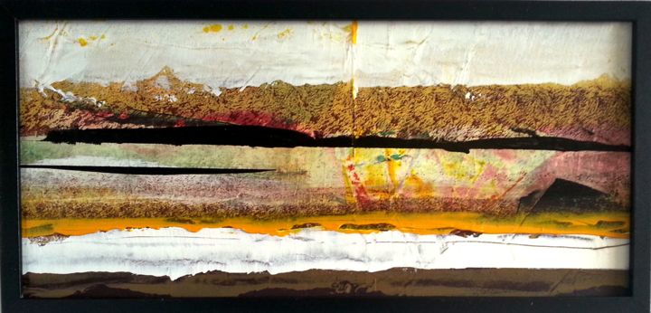 Pittura intitolato "Avant le désert" da Paul Maz, Opera d'arte originale, Acrilico