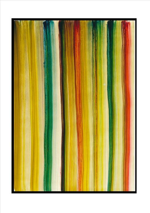 Peinture intitulée "60" par Paul Sarrassat, Œuvre d'art originale, Pigments