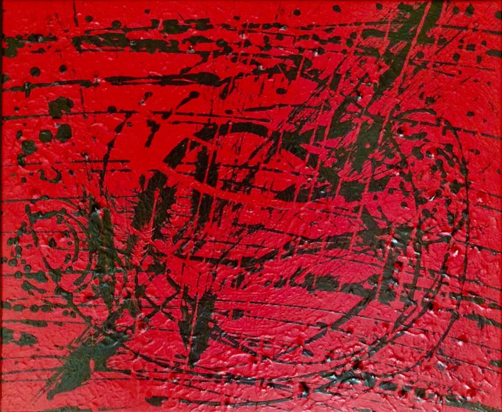 Painting titled "Titre à completer ©…" by Paula Bock, Original Artwork, Acrylic