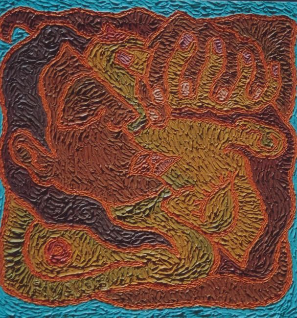 Картина под названием ""Soul to Squeeze II…" - Paul Arenas, Подлинное произведение искусства