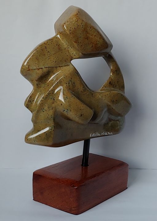 雕塑 标题为“Abstrata 10” 由Leila Viana, 原创艺术品, 石