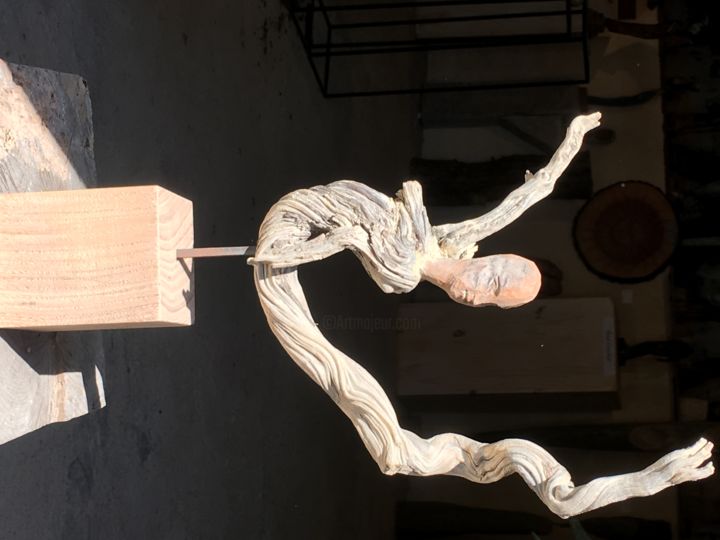 Skulptur mit dem Titel "Vitesse" von Paul Crochat, Original-Kunstwerk