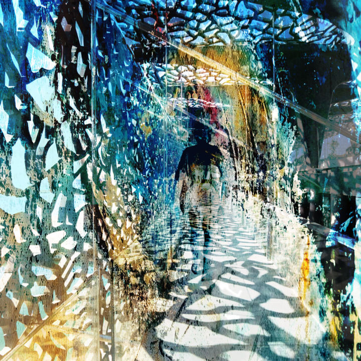 Digital Arts titled "L'inconnu du MuCEM" by Paule Ducharm, Original Art, 2D Digital Work