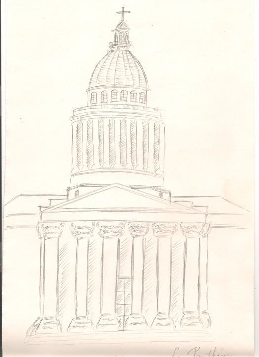 Pantheon Drawing By Paul Eric Langevin Artmajeur Find the best pantheon build guides for s11 patch 10.24. pantheon drawing by paul eric langevin