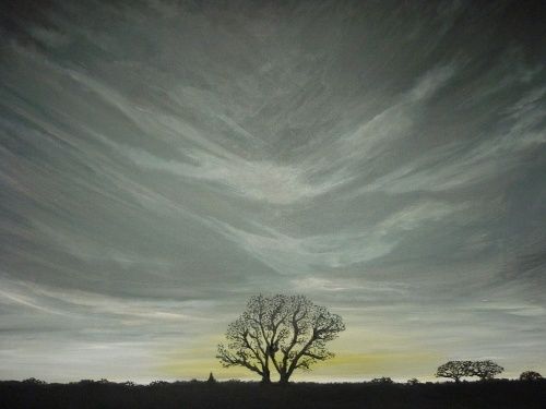 Painting titled "Mother Earth" by Paul Horton, Original Artwork, Oil