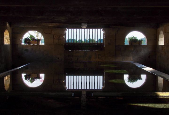 Fotografie getiteld "Le lavoir" door Michel Paulin, Origineel Kunstwerk, Digitale fotografie