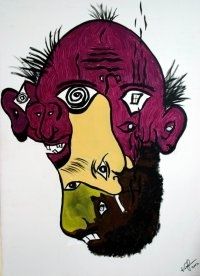 Painting titled "MOODS" by Paul Larson, Original Artwork