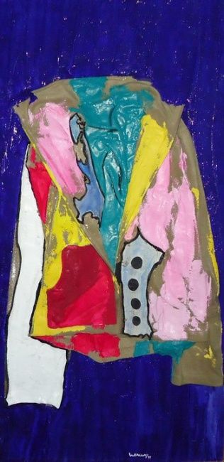 Painting titled "Painting Coat" by Paulo Fontinha, Original Artwork